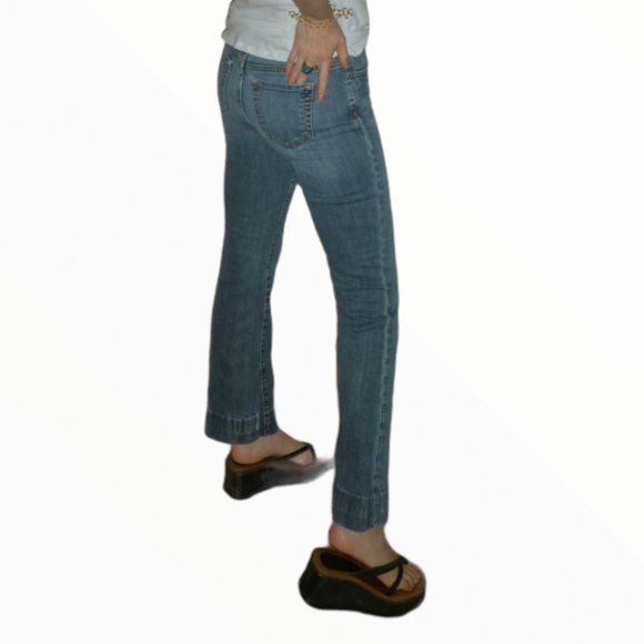 Gap Y2K Long and Lean Boot Cut Jeans with Stretch | Size 1 Regular - Picture 1 of 7